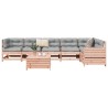 Salon de jardin 7 pcs bois massif sapin de douglas 510365510365