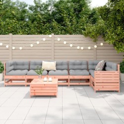 Salon de jardin 7 pcs bois massif sapin de douglas 510365510365