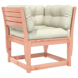 Salon de jardin 5 pcs avec coussins bois massif douglas 510425510425