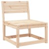 Salon de jardin 7 pcs Bois de pin massif 510432510432
