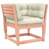 Salon de jardin 5 pcs avec coussins bois massif douglas 510433510433