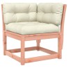 Salon de jardin 5 pcs avec coussins bois massif douglas 510433510433
