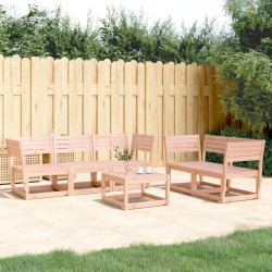 Salon de jardin 5 pcs bois massif de douglas 510449510449
