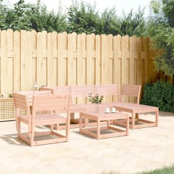 Salon de jardin 5 pcs bois massif douglas 510450510450