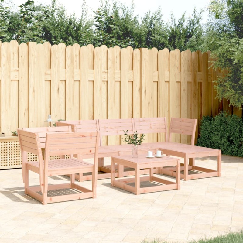 Salon de jardin 5 pcs bois massif douglas 510450510450