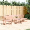 Salon de jardin 5 pcs bois massif douglas 510450510450