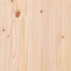 Salon de jardin 5 pcs avec coussins bois de pin massif 510458510458