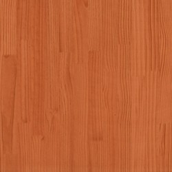 Salon de jardin 5 pcs cire marron bois de pin massif 510460510460