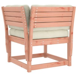 Salon de jardin 4 pcs avec coussins bois massif douglas 510467510467