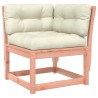 Salon de jardin 5 pcs avec coussins bois massif douglas 510474510474
