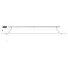 Auvent manuel rétractable avec LED bordeaux 300x250 cm 510486510486