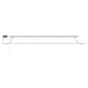 Auvent manuel rétractable avec LED bordeaux 500x300 cm 510497510497