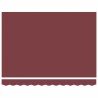Auvent rétractable automatique bordeaux 300x250 cm 510500510500