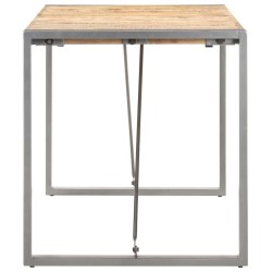 Table à manger 160x80x75 cm Bois de manguier massif brut 510506510506