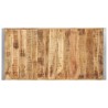 Table à manger 160x80x75 cm Bois de manguier massif brut 510506510506