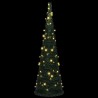 Sapin de Noël artificiel pré-éclairé avec guirlandes vert 150cm 510519510519