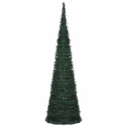 Sapin de Noël artificiel pré-éclairé avec guirlandes vert 150cm 510519510519