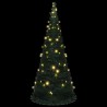 Sapin de Noël artificiel pré-éclairé avec guirlandes vert 210cm 510520510520
