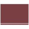 Auvent manuel rétractable bordeaux 450x300 cm 510524510524