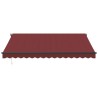 Auvent rétractable automatique bordeaux 400x350 cm 510526510526
