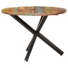 Table à dîner ronde 100x100x75 cm Bois de récupération massif 510539510539