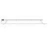 Auvent manuel rétractable avec LED marron 450x300 cm 510556510556