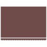 Auvent manuel rétractable avec LED marron 450x300 cm 510556510556