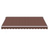 Auvent rétractable automatique marron 400x350 cm 510557510557