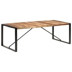 Table à manger 220x100x75 cm bois massif 510559510559