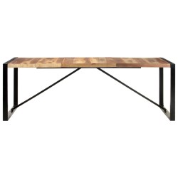 Table à manger 220x100x75 cm bois massif 510559510559
