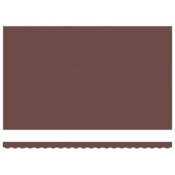 Auvent manuel rétractable marron 500x300 cm 510561510561