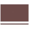 Auvent manuel rétractable marron 500x300 cm 510561510561