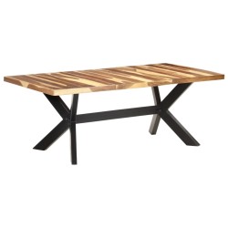 Table de salle à manger 200x100x75 cm Bois avec finition miel 510562510562