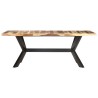 Table de salle à manger 200x100x75 cm Bois avec finition miel 510562510562