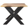 Table de salle à manger 200x100x75 cm Bois avec finition miel 510562510562