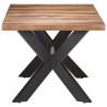 Table de salle à manger 180x90x75 cm Bois avec finition miel 510563510563