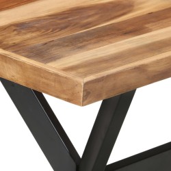 Table de salle à manger 140x70x75 cm Bois avec finition miel 510564510564