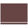 Auvent rétractable automatique marron 300x250 cm 510571510571