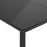 Ensemble à manger de jardin avec coussins 3 pcs Noir 510598510598