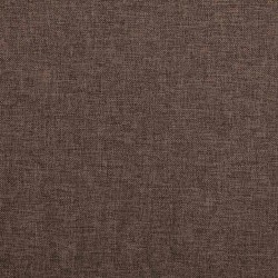 Rideaux occultants aspect lin et crochets 2 pcs Taupe 140x245cm 510607510607