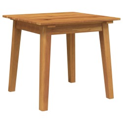 Chaises de jardin avec table 3 pcs Noir Bois d'Acacia Massif 510682510682