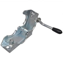 Roue jockey 48 mm avec 2 tubes de support et 3 pinces divisées 510686510686