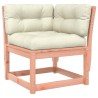 Salon de jardin 5 pcs avec coussins bois massif douglas 510720510720