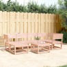 Salon de jardin 6 pcs bois massif douglas 510738510738