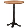 Table de bistro Ø60x76 cm Bois d'acacia massif 510796510796