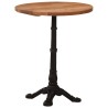 Table de bistro Ø60x76 cm Bois d'acacia massif 510796510796