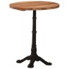 Table de bistro Ø60x76 cm Bois d'acacia massif 510796510796