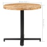 Table de bistro Ronde Ø80x75 cm Bois de manguier brut 510798510798