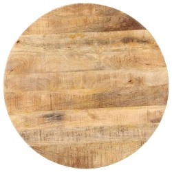 Table de bistro Ronde Ø70x75 cm Bois de manguier brut 510799510799