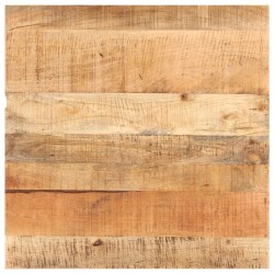 Table de bistro Carrée 80x80x75 cm Bois de manguier brut 510800510800